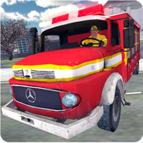 Fire Truck Rescue Simulator .
